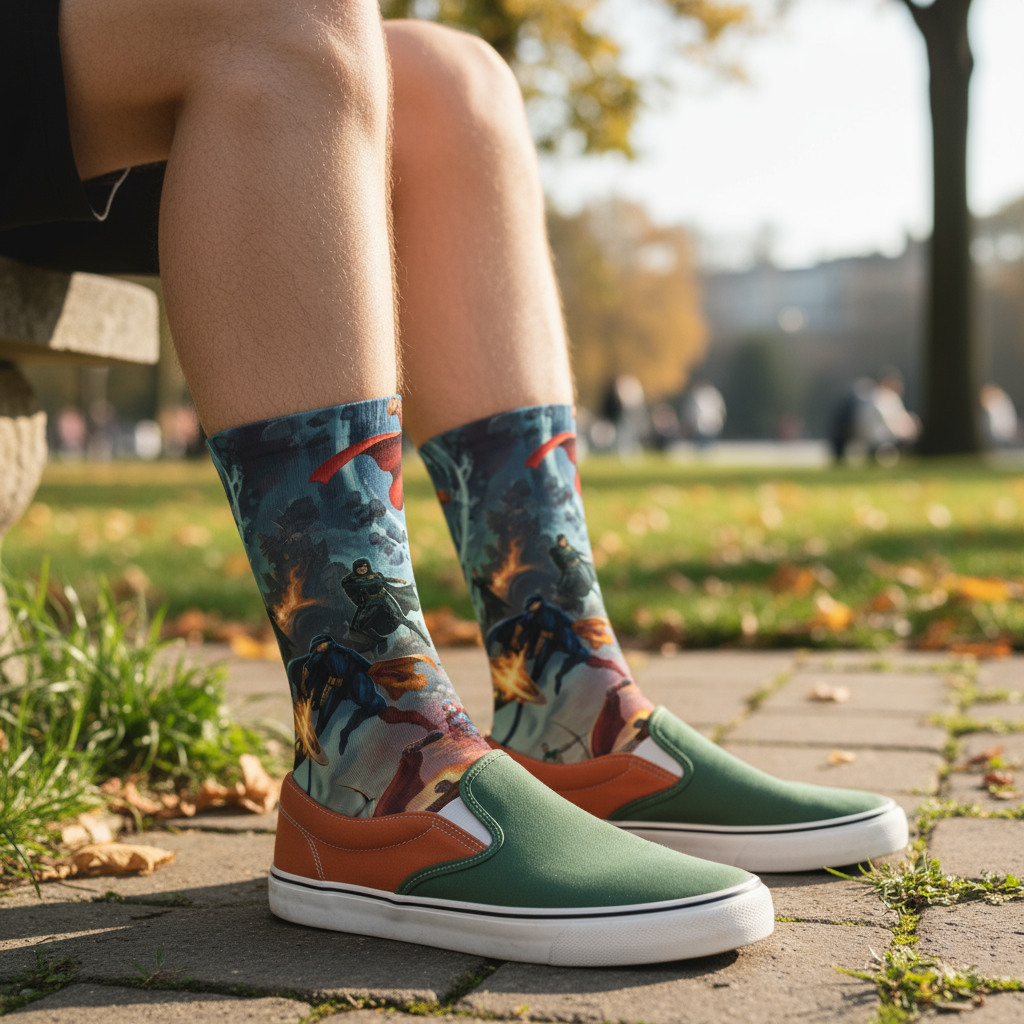 CALCETINES SUPER HÉROE 1