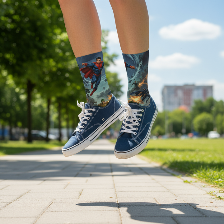 CALCETINES SUPER HÉROE 1