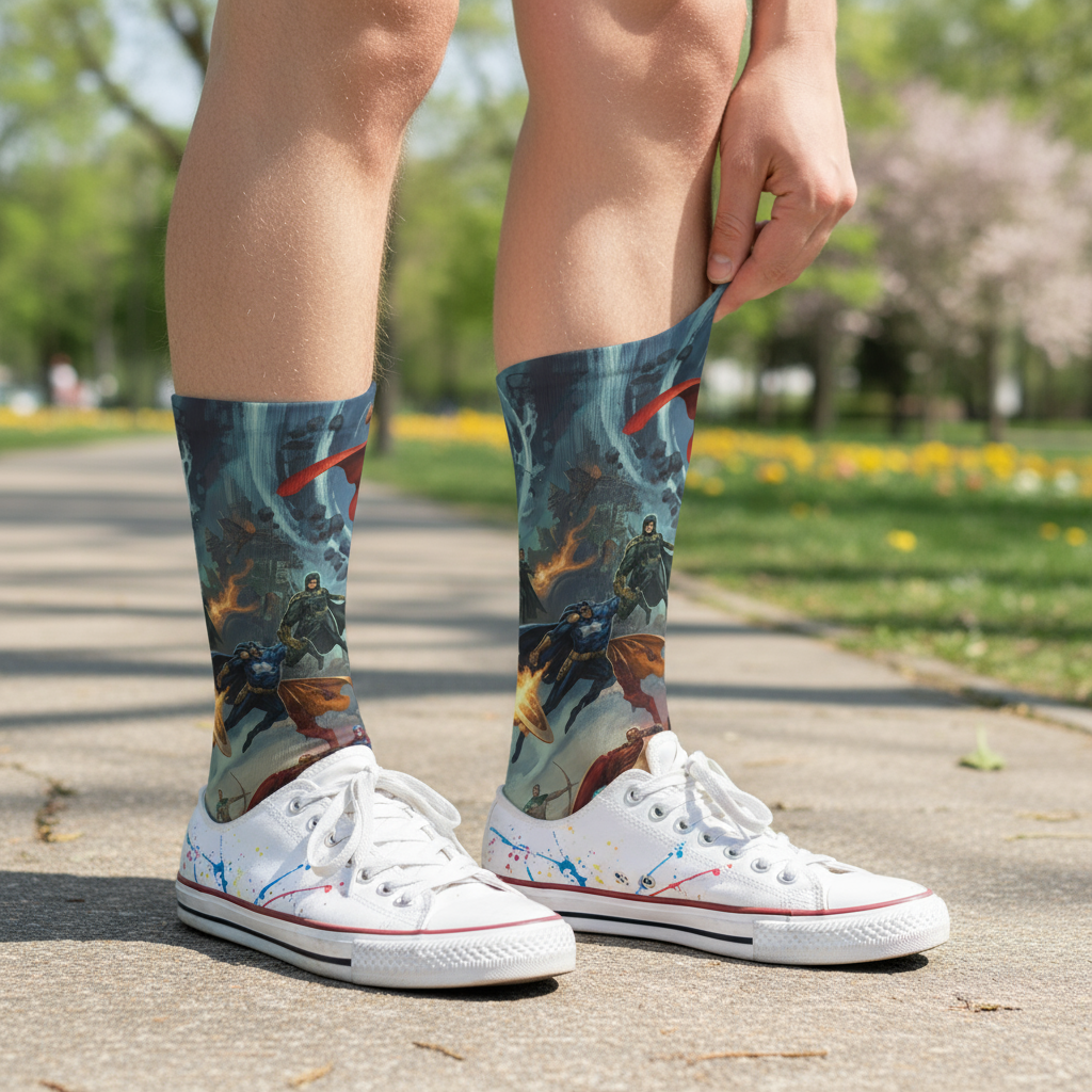 CALCETINES SUPER HÉROE 1